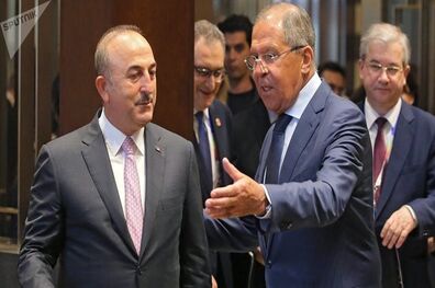 گفتگوی لاوروف و چاووش‌اوغلو درباره مناطق کاهش تنش در سوریه
