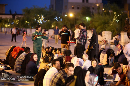 پنجمین جشنواره باغ رمضان در بوستان آب و آتش تهران