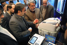 رونمایی شعبه اخذ رای الکترونیک 