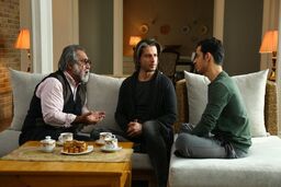 بازیکن سابق پرسپولیس مقابل دوربین سریال نوروزی