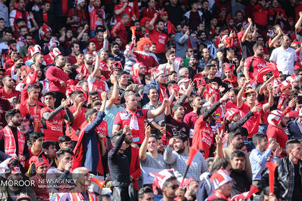 حاشیه دیدار تیم های استقلال تهران و پرسپولیس