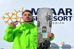 دومین طلای ایلیا جانی در رقابت‌های بین المللی اسکی اسنوبرد