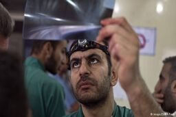 کمک های درمانی آلمان در حلب 
