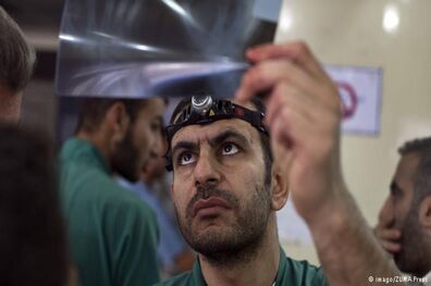 کمک های درمانی آلمان در حلب 