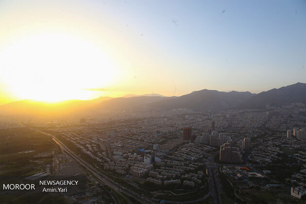 آخرین وضعیت کیفی هوای تهران ۲۶ اردیبهشت ۹۹