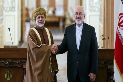 وزیر امور خارجه عمان با همتای ایرانی خود دیدار کرد
