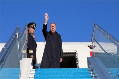 رییس جمهور ترکیه وارد تهران شد