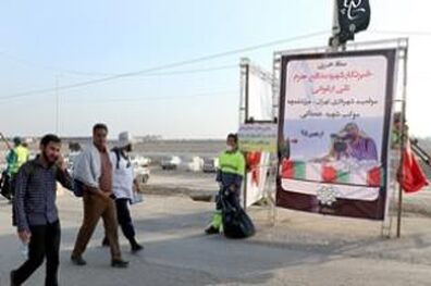 اطلاع رسانی به زائرین اربعین حسینی در مرز شلمچه به خوبی صورت گرفت