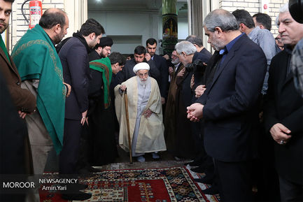 بزرگداشت آیت الله هاشمی شاهرودی در مسجد ارک