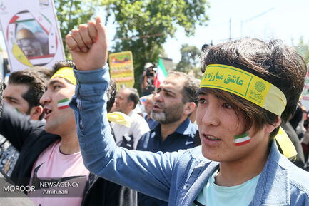 راهپیمایی روز جهانی قدس در تهران