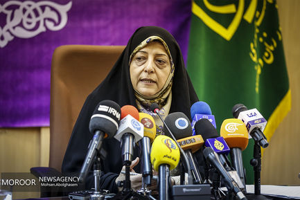 نشست خبری معاون امور زنان و خانواده ریاست جمهوری