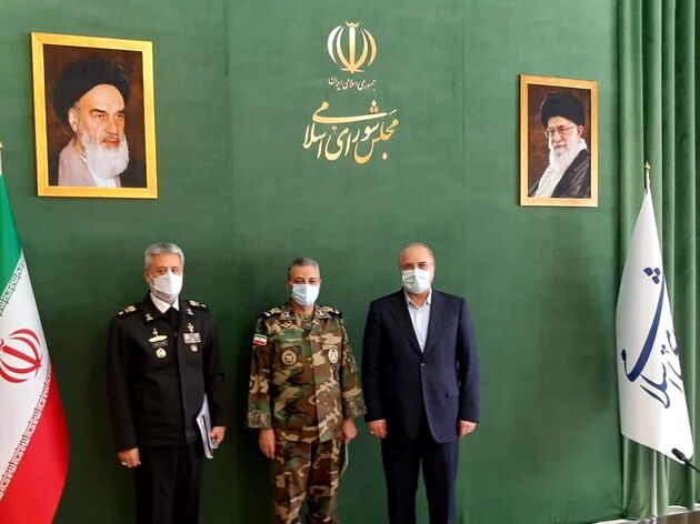 سرلشکر موسوی با رئیس مجلس شورای اسلامی دیدار کرد
