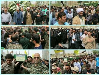 شهرستان های استان تهران میزبان پیکر مطهر پنج شهید مدافع حرم