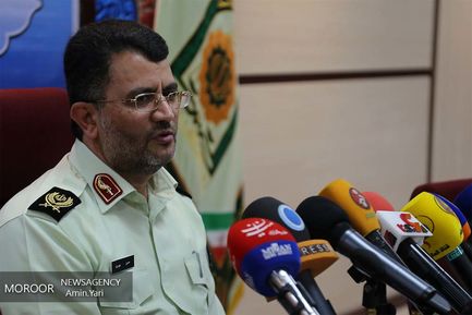 نشست خبری رییس پلیس فرودگاه های کشور