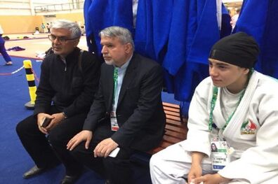 مارال مردانی پرچمدار ایران در مراسم اختتامیه المپیک جوانان شد