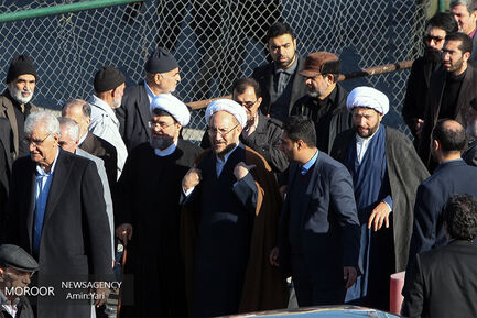 تشییع پیکر آیت الله هاشمی شاهرودی