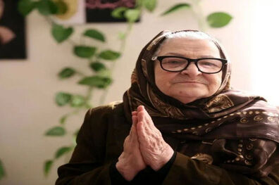 عکس/ بازیگر زن پدرسالار در کهنسالی
