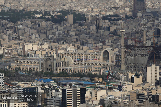 کیفیت هوای تهران 19 آبان 1401/ کیفیت هوا در وضعیت ناسالم است