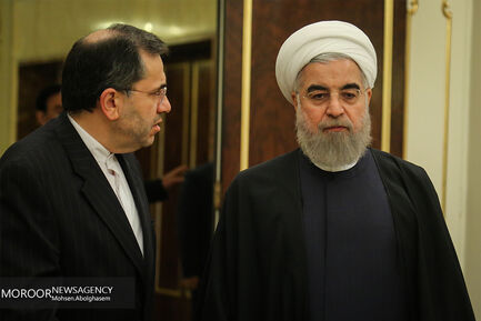 دیدار رییس جمهور روحانی با شش سفیر 