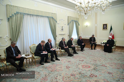 دکتر روحانی در دیدار نماینده ویژه رییس جمهور روسیه