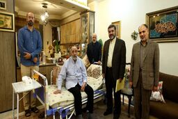 عیادت وزیر ارشاد از جمال شورجه