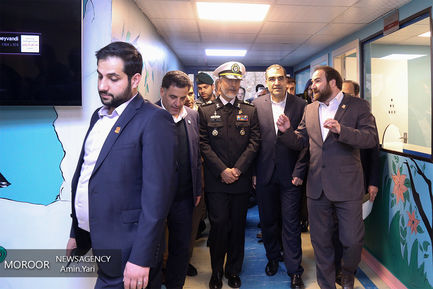 افتتاح پروژه های جدید بیمارستان نورافشار