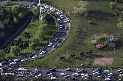 هوای پایتخت در شرایط قابل قبول قرار گرفت