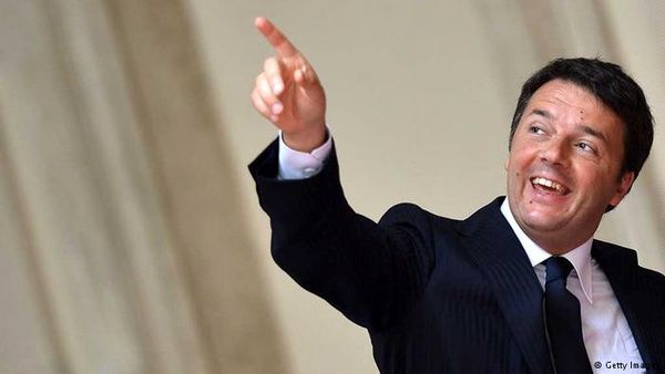 درخواست رئیس جمهور ایتالیا از رنتسی