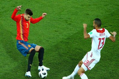 نتیجه بازی مراکش و اسپانیا در جام جهانی/مراکش2   اسپانیا2