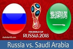 گل دوم روسیه به ثمر رسید/ نتیجه نیمه اول بازی روسیه عربستان 2 -0
