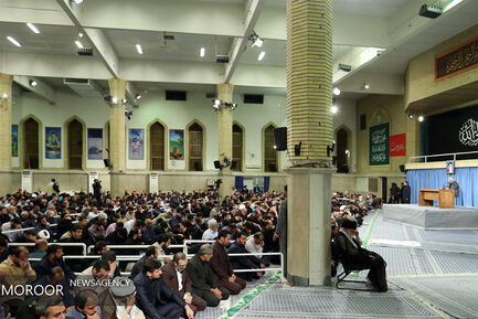 مراسم سوگواری امام علی (ع) با حضور مقام معظم رهبری