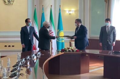 برنامه همکاری میان وزارت خارجه جمهوری ایران و قزاقستان امضا شد