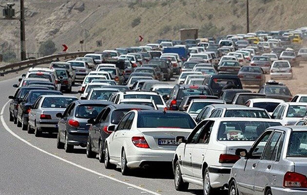 ترافیک نیمه سنگین در جاده‌های شمالی