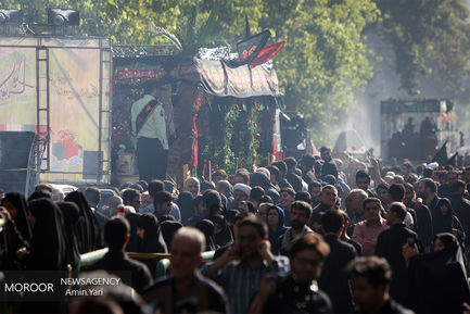 تشیع پیکرهای مطهر 135 شهید گمنام دوران دفاع مقدس