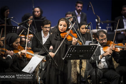 جشنواره موسیقی فجر اجرای ارکستر ملی ایران
