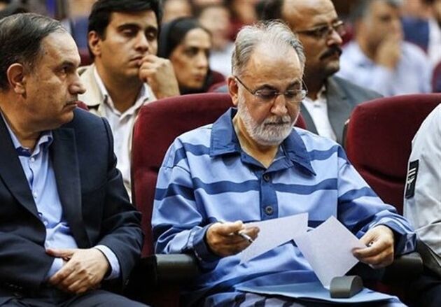 نجفی با خانواده اش دیدار کرد