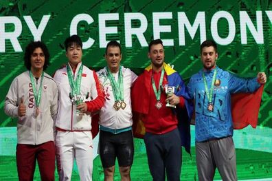 نام سهراب مرادی در فهرست رکورددارهای جدید جهان ثبت شد