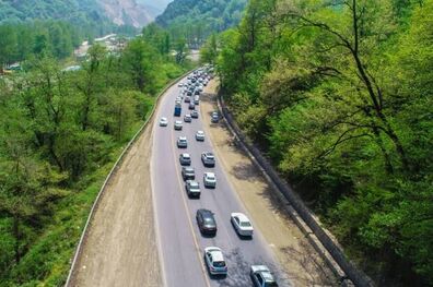 اعمال محدودیت‌های ترافیکی امروز در جاده‌های پر ترد کندوان و هراز