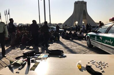 جمع‌آوری کارتن‌خواب‌ها از حاشیه بزرگراه‌های پایتخت