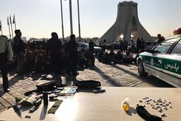 جمع‌آوری کارتن‌خواب‌ها از حاشیه بزرگراه‌های پایتخت