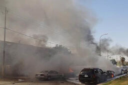 انفجار مین تروریست‌های داعش در سوریه