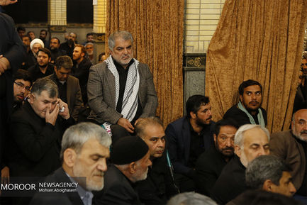 مراسم ختم برادر محمود احمدی نژاد