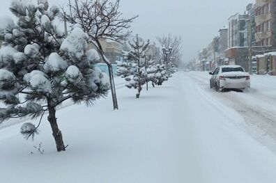 همدان سردترین استان کشور شد