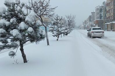 همدان سردترین استان کشور شد