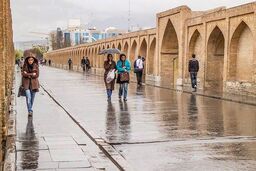 ورود سامانه بارش‌زا از اواخر امروز به استان اصفهان