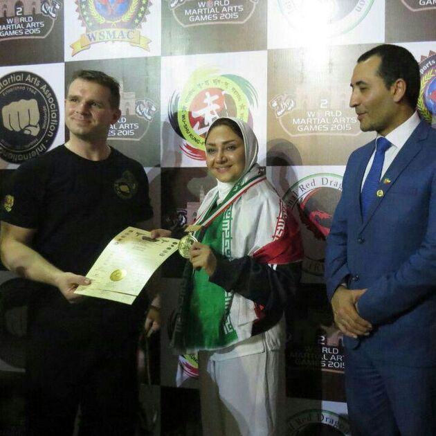 برنامه‌های دختر ایرانی ستاره مبارزه در قفس: در ایران نمی‌مانم چون می‌خواهم مبارزه کنم!