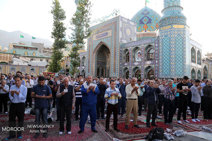 برگزاری نماز عید سعید فطر ۱۳۹۷ در امامزاده صالح تهران