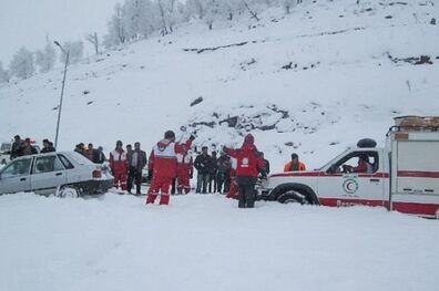 احتمال ریزش بهمن در جاده‌های کوهستانی البرز