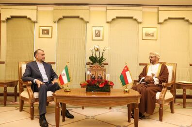 دیدار امیرعبداللهیان با وزیر امور خارجه سلطنت عمان