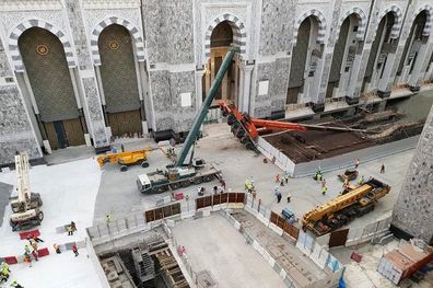 جزئیات سقوط دوباره یک جرثقیل در مسجدالحرام 